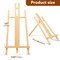 3 Pack 15 Inch Wood Easels, Easel Stand for Painting Canvases, Art, and Crafts, Tripod, Painting Party Easel, Kids Student Tabletop Easels for Painting, Portable Canvas Photo Picture Sign Holder